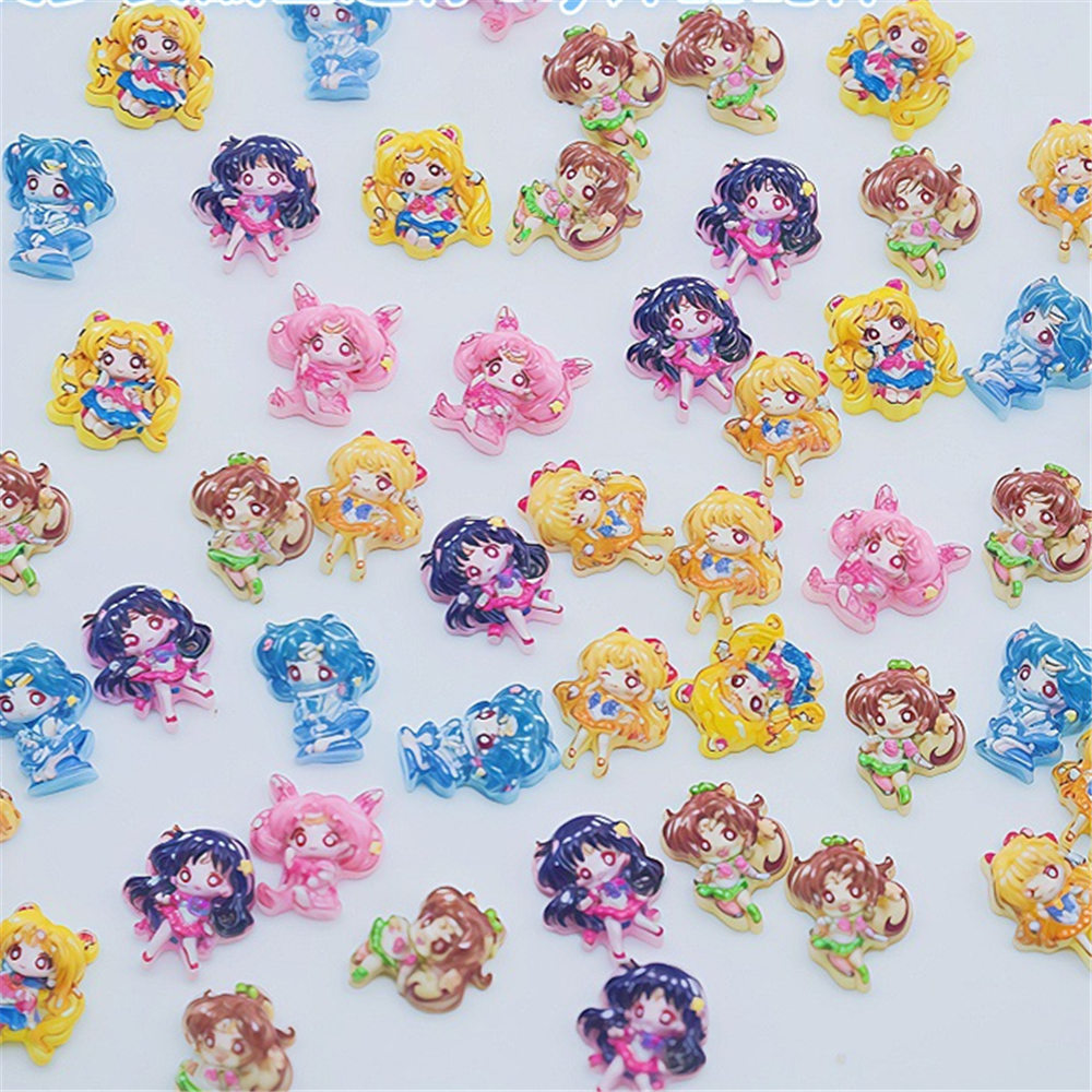 Art Craft Japan - 20 pçs resina mini marinheiro lua