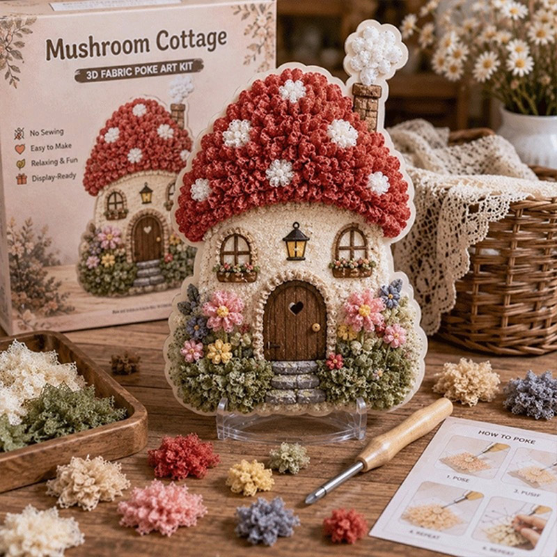 Art Craft Yarn - Kit de Arte em Tecido 3D