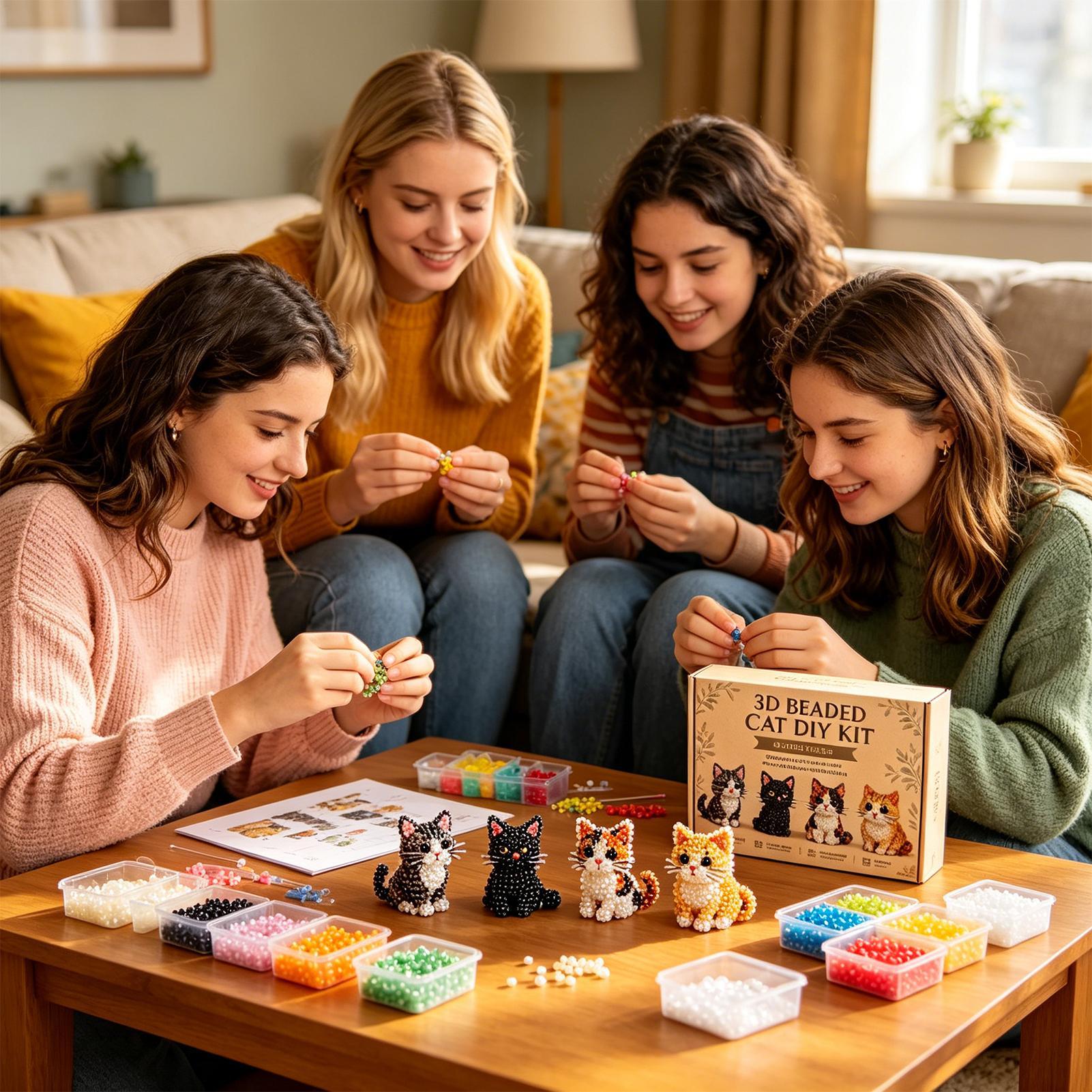 Art Craft Class - Kit de Miçangas DIY de Animais:
