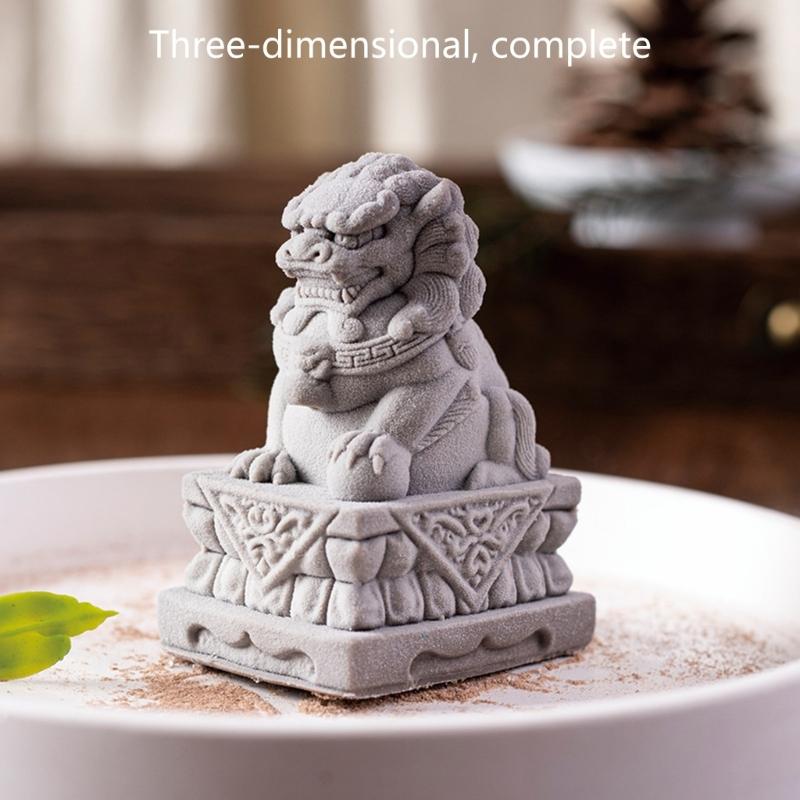 Art Craft Lion - R9uf multiuso estilos chineses pedra leões