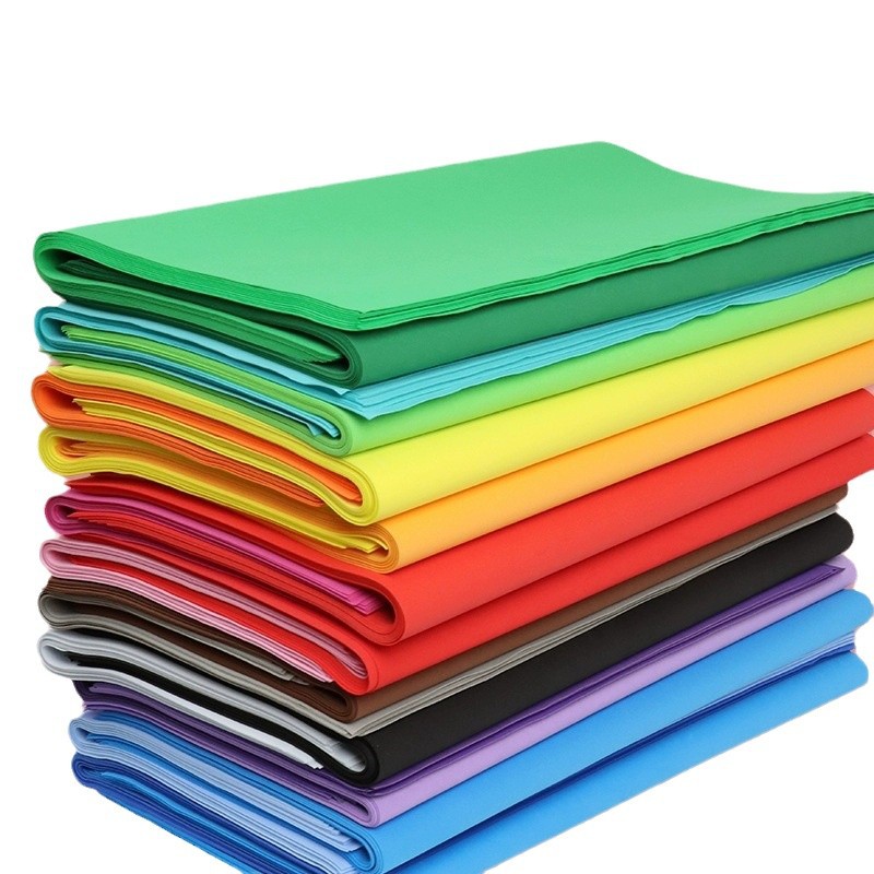Art Craft For Kindergarten - 10 Folhas de Papel Esponjoso Colorido