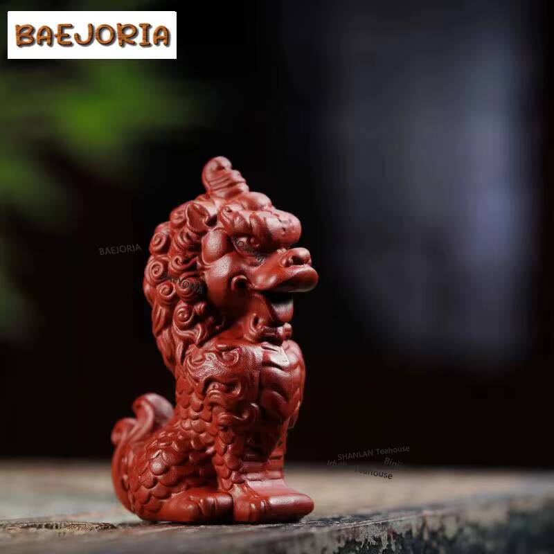 Art Craft Lion - Exclusivo Ornamento de Chá em Argila