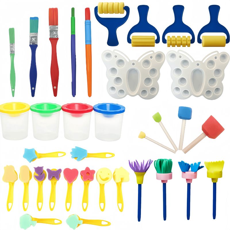 Art Craft Class - Kit de Pintura Artística com 35