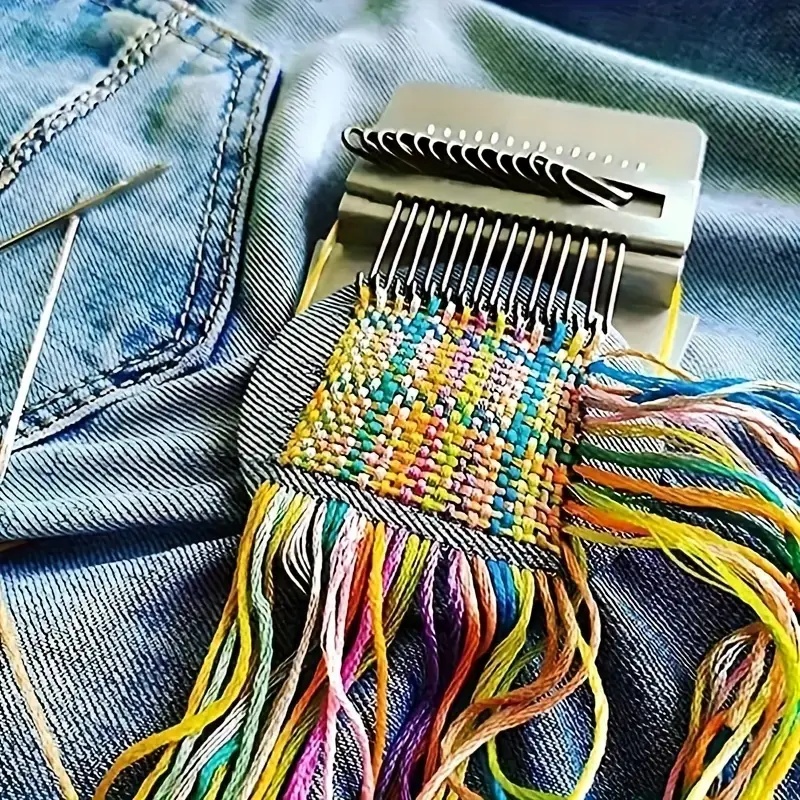 Loom Weaving Frame - Quadro de tecelagem de madeira de