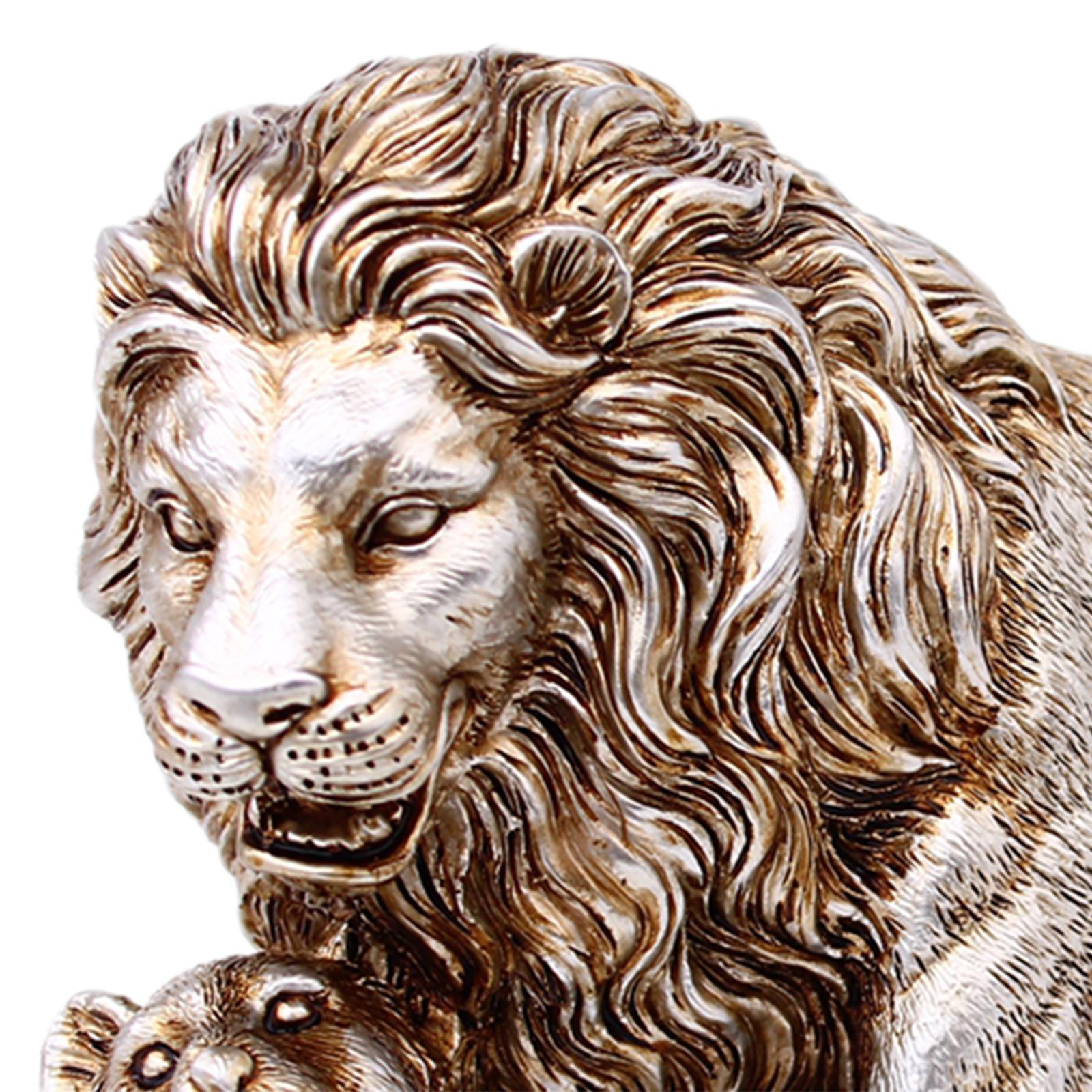Estátua de leão decoração de c - Art Craft Lion avaliação e preço