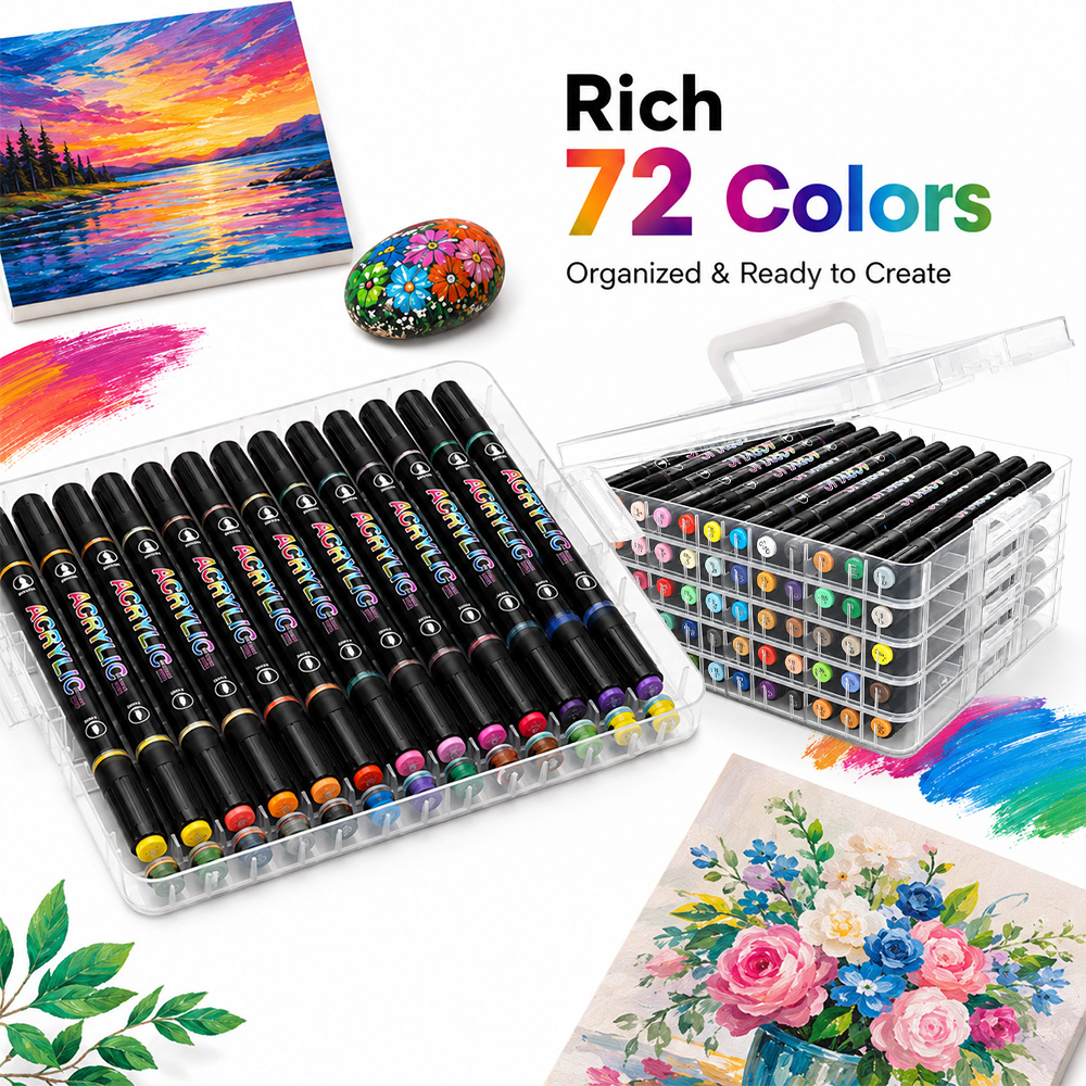 Conjunto de Marcadores Acrílic - Art Craft Class avaliação e preço