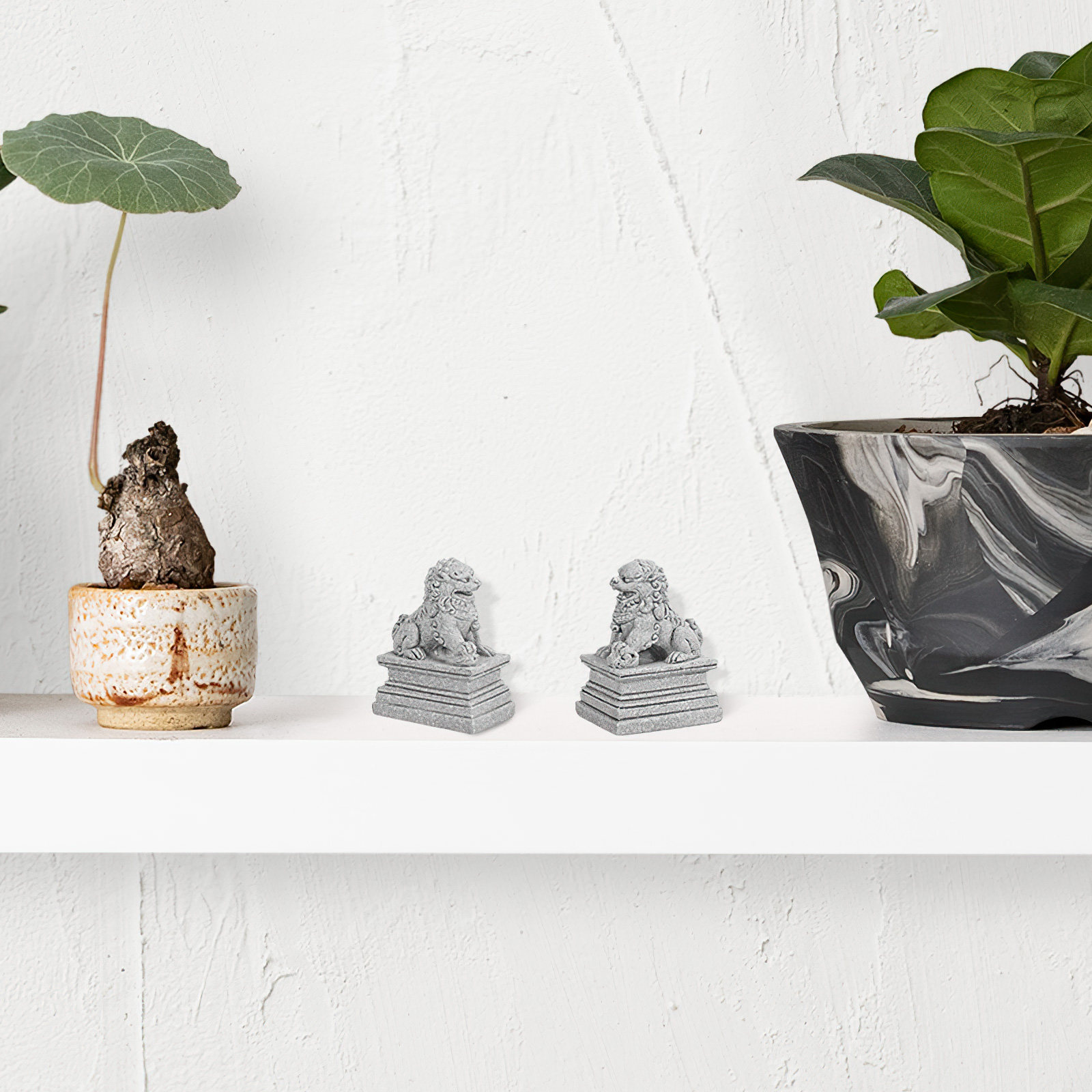 2 Peças Mini Estátua de Leão d - Art Craft Lion avaliação e preço