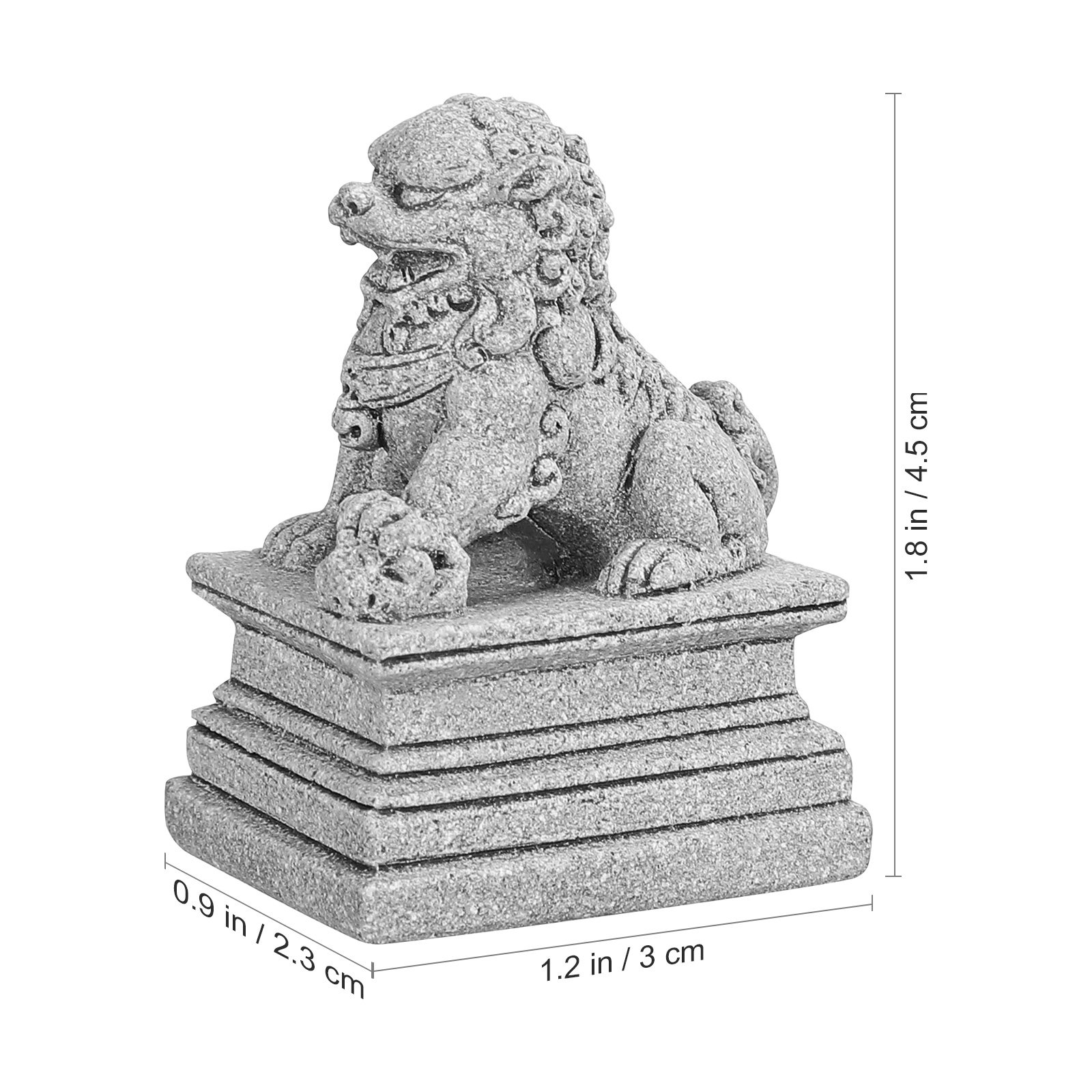 2 Peças Mini Estátua de Leão d - Art Craft Lion avaliação e preço