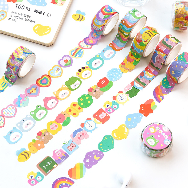 1 rolo de fita de colagem supe - Washi Tape Rolls avaliação e preço