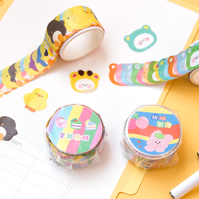 1 rolo de fita de colagem supe - Washi Tape Rolls avaliação e preço