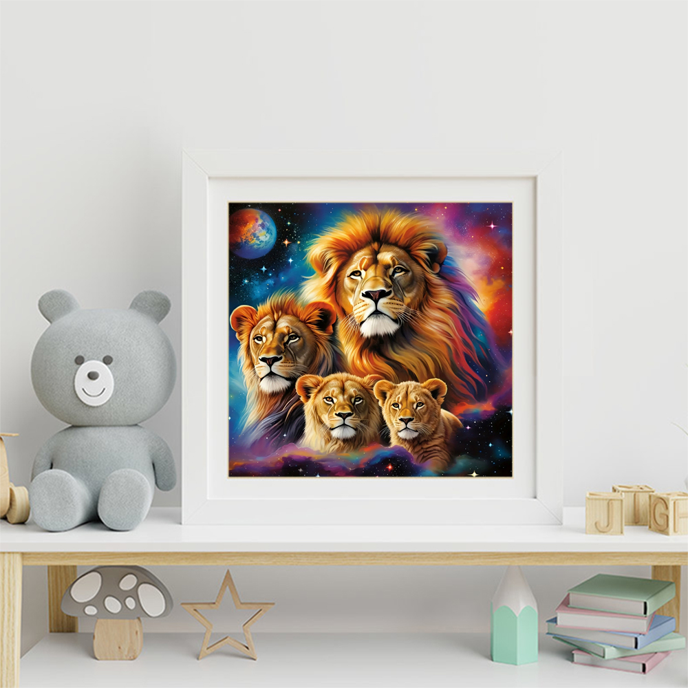 Pintura Diamante Momoart: Leõe - Art Craft Lion avaliação e preço