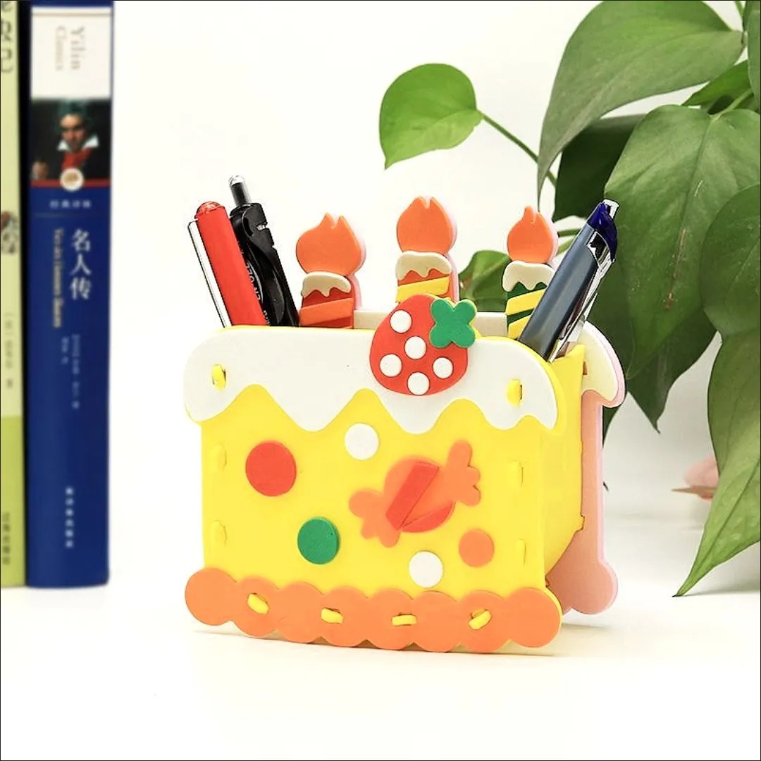 2 pçs diy dos desenhos animado - Art Craft For Kindergarten avaliação e preço