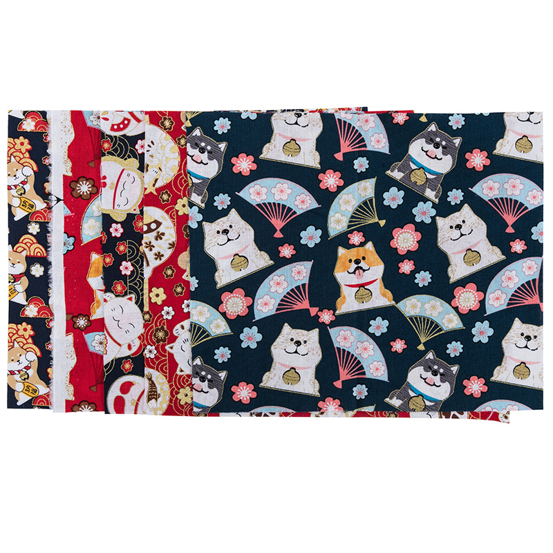 Tecidos estampados de algodão  - Art Craft Japan avaliação e preço