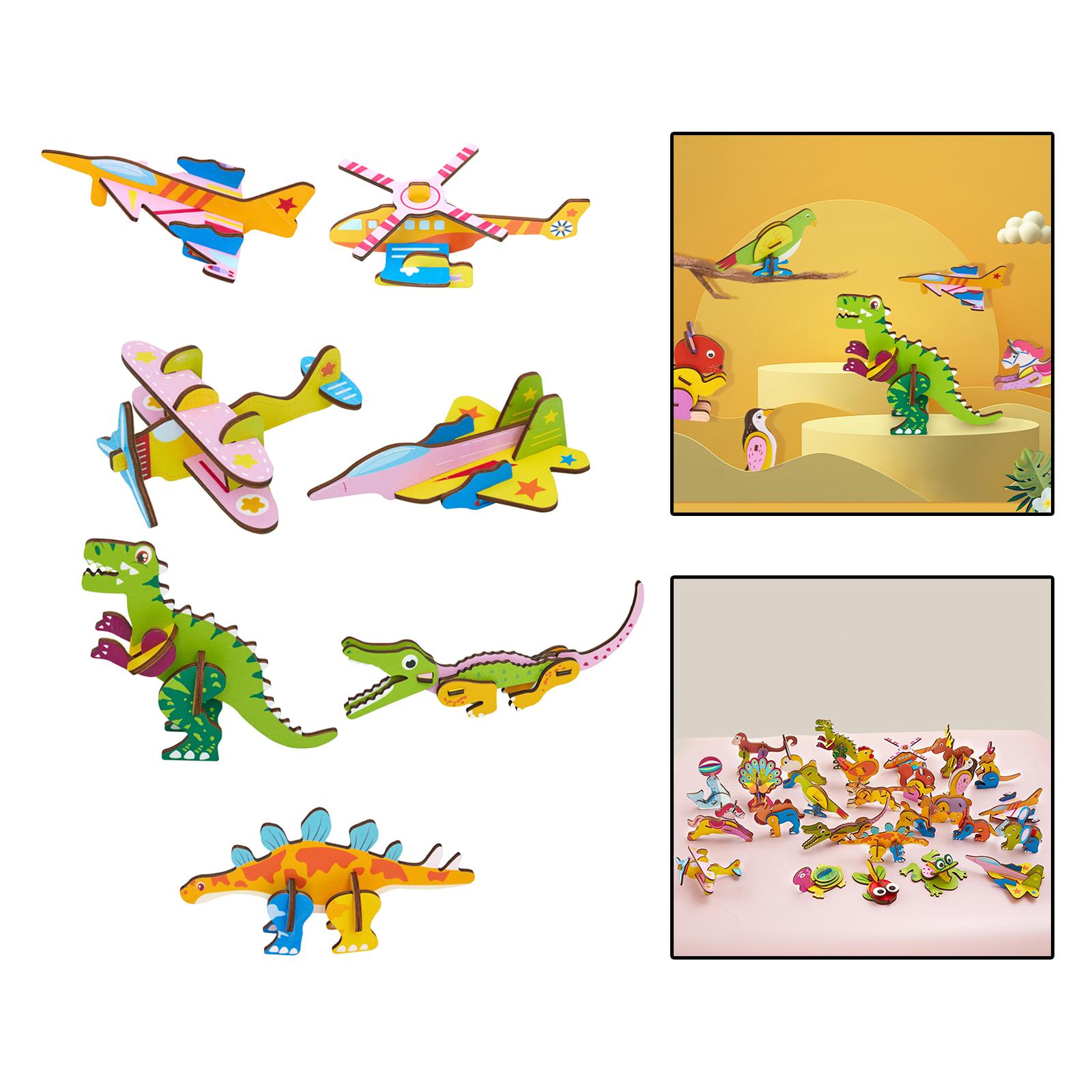 Quebra-Cabeça de Madeira 3D em - Art Craft For Kindergarten avaliação e preço