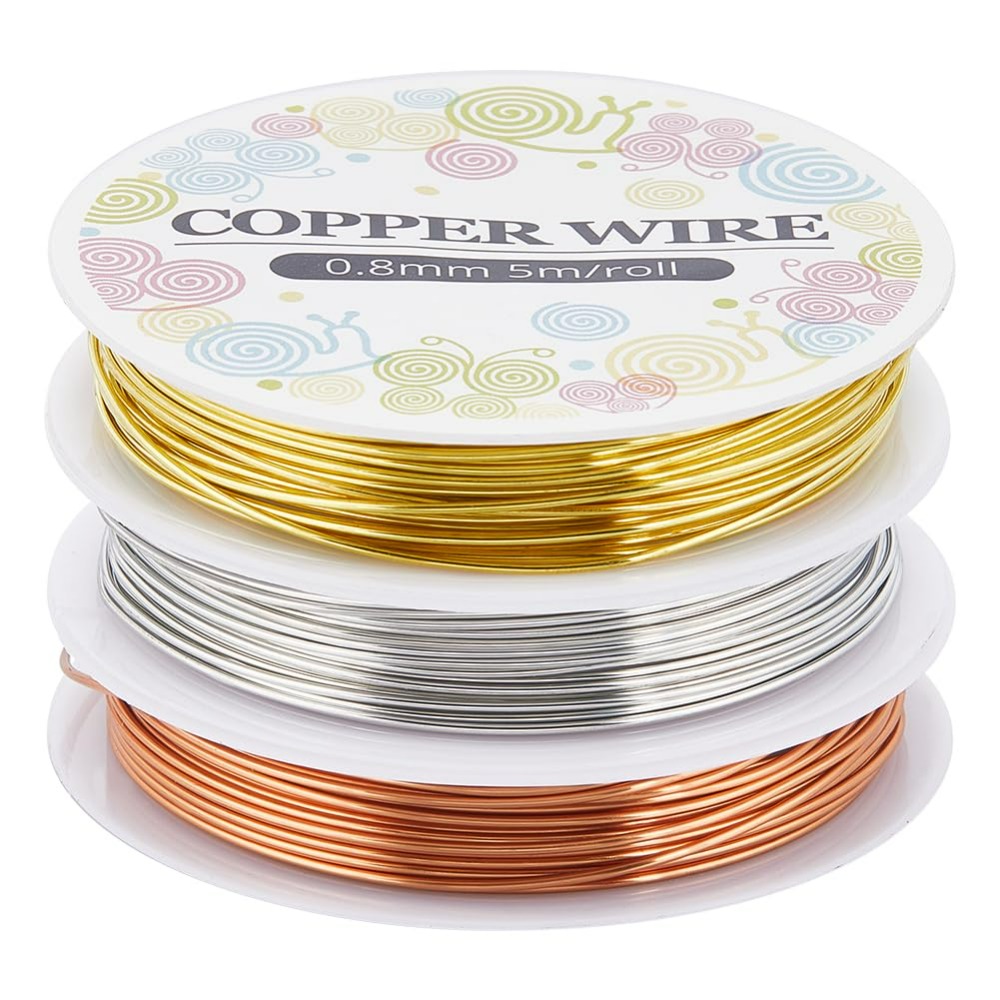 12.8m fio de jóias de cobre 0. - Art Craft Wire avaliação e preço