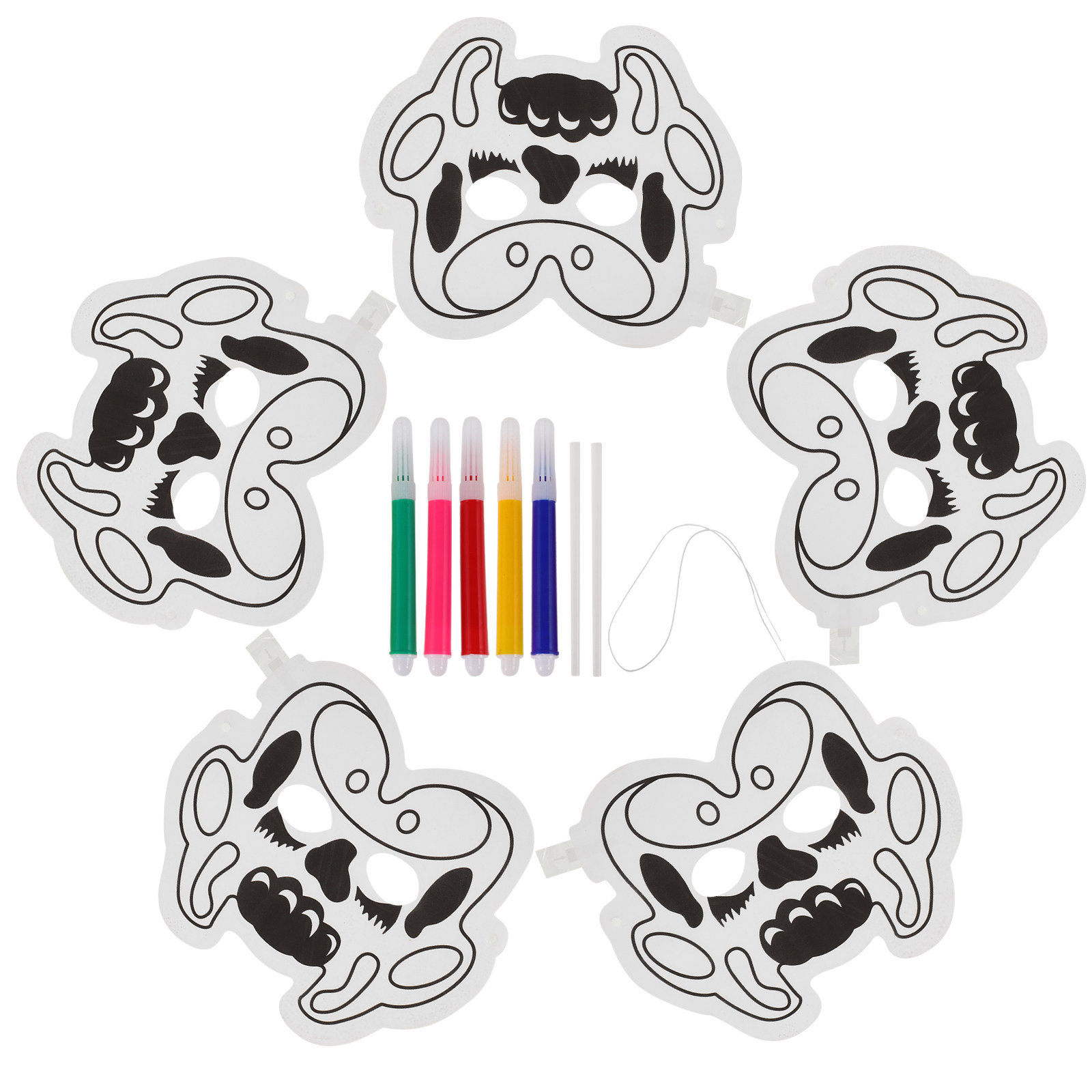 1 Conjunto de Máscaras de Balã - Art Craft Class avaliação e preço