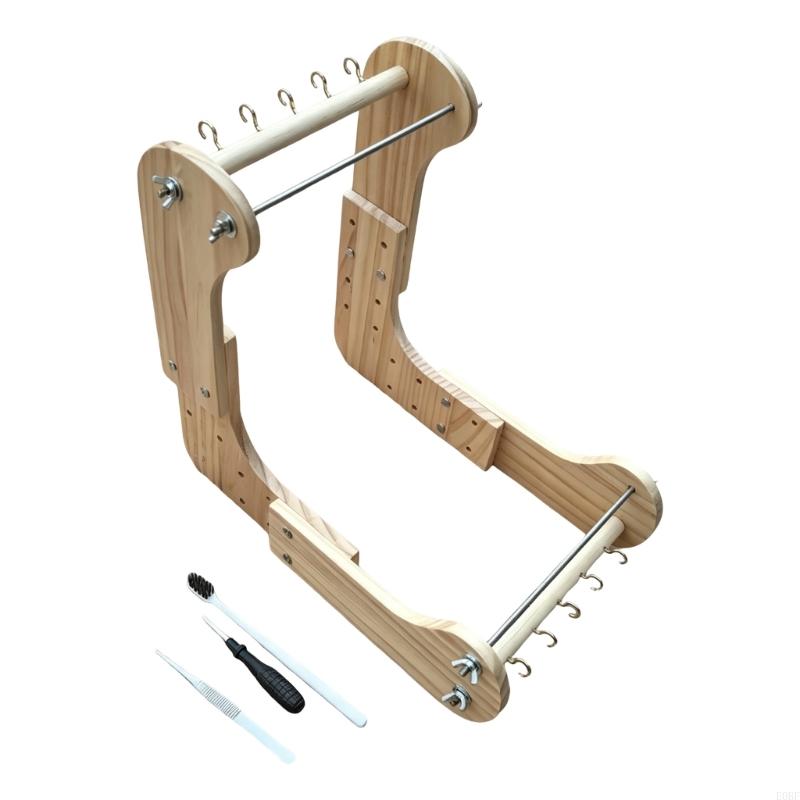 ajustável do tear do grânulo d - Loom Weaving Frame avaliação e preço