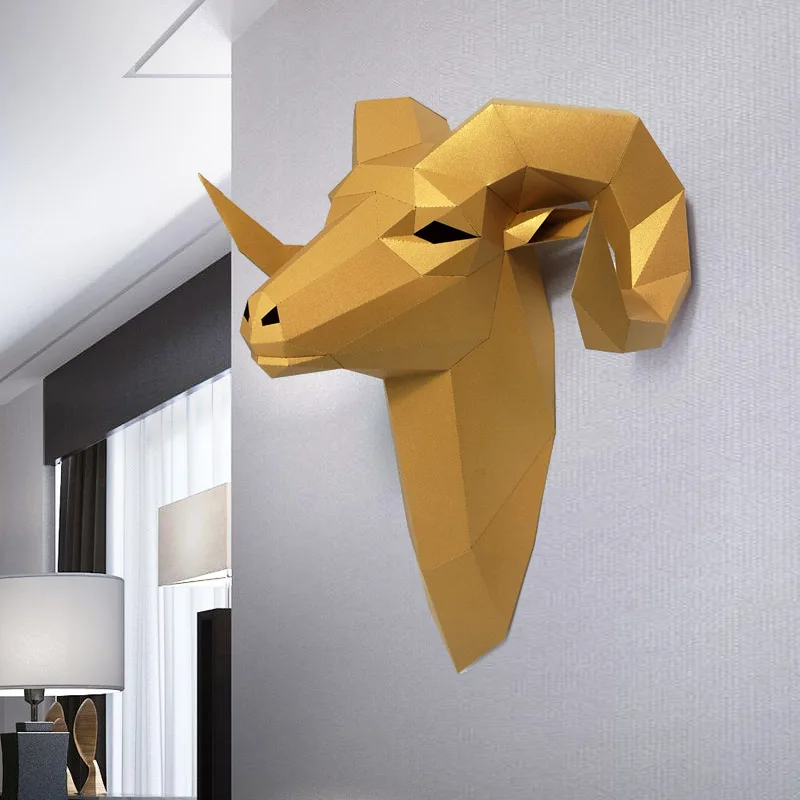 Pré-corte bighorn ovelha selva - Wallpaper Art And Craft avaliação e preço