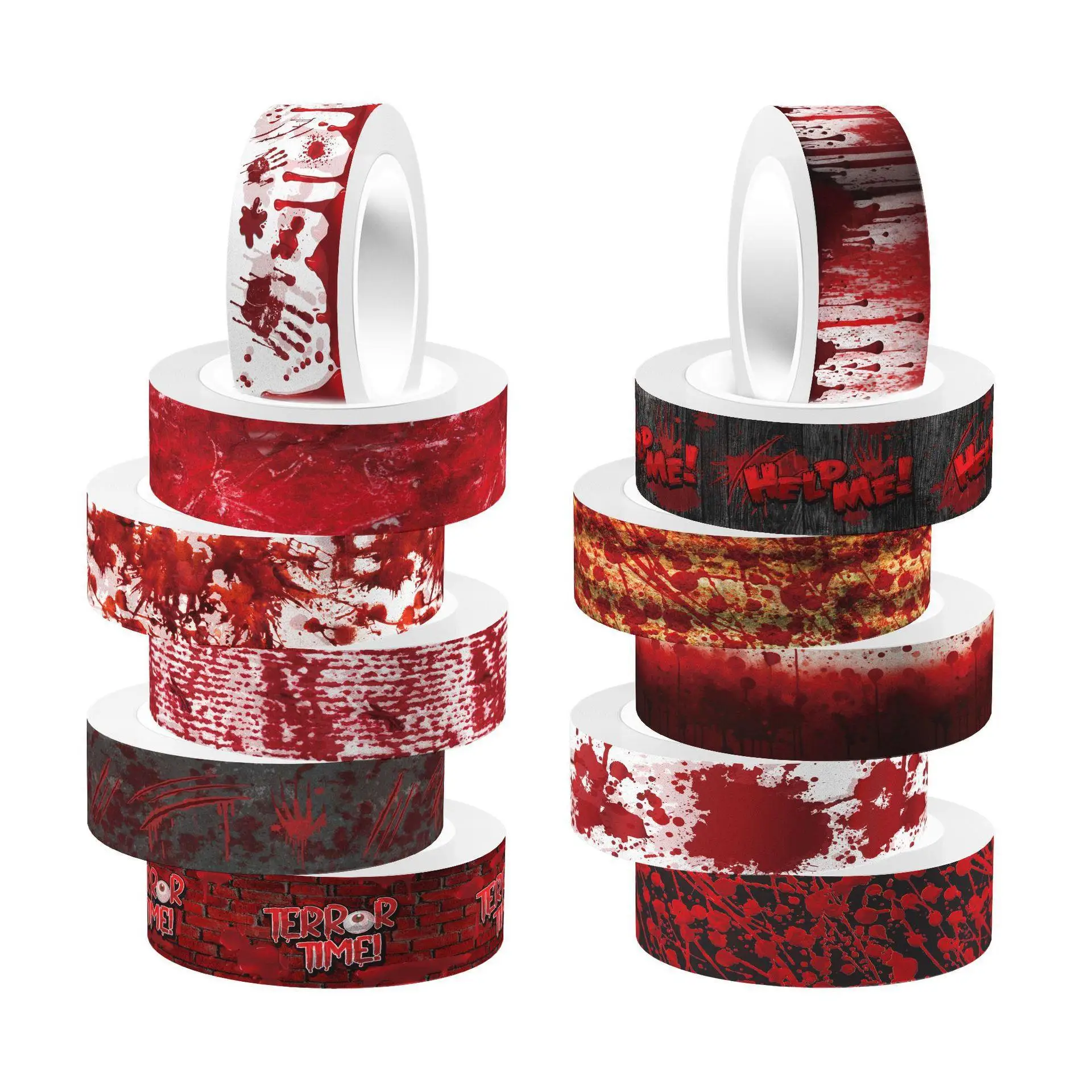 Halloween sangrento mão sangre - Washi Tape Rolls avaliação e preço