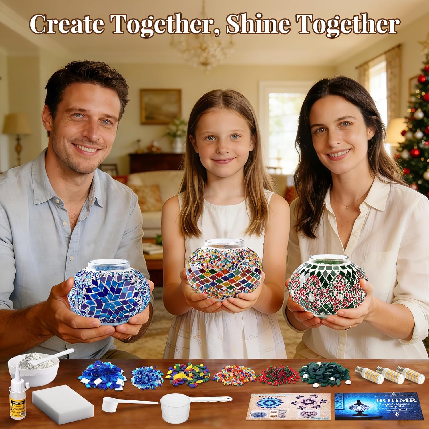 Kit DIY de Lâmpada Turca de Mo - Art Craft For Adults avaliação e preço