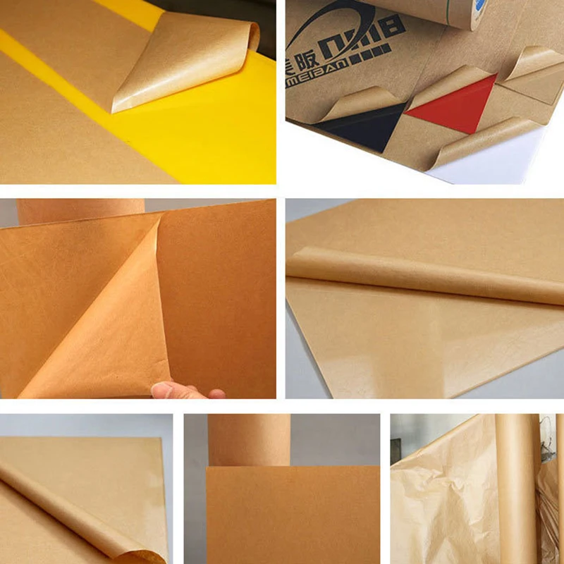 Papel kraft marrom, ideal para - Wallpaper Art And Craft avaliação e preço