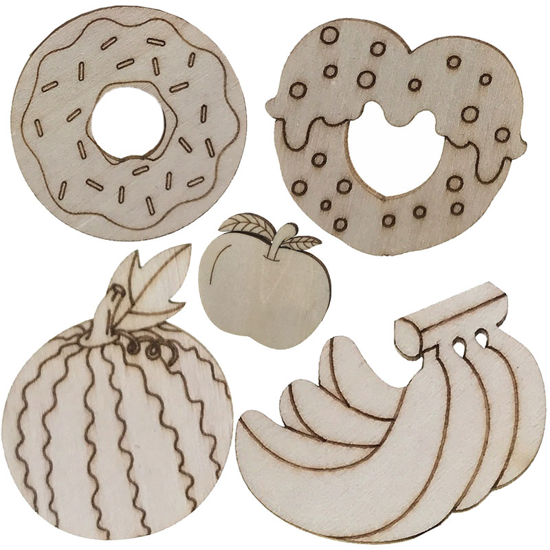100 pçs tema de comida doce re - Art Craft Class avaliação e preço