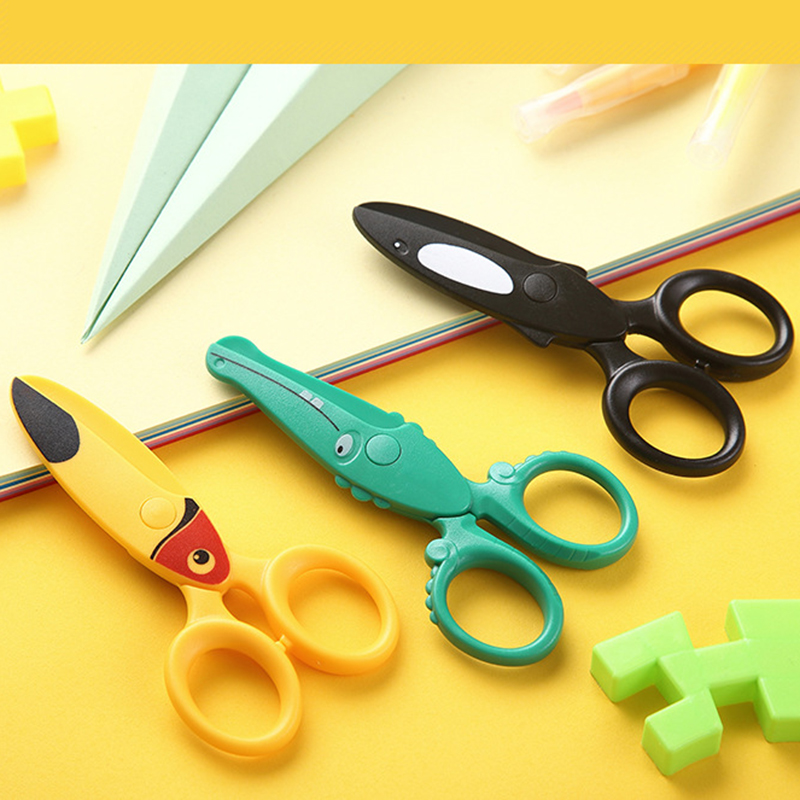1Pç Tesoura Infantil para Trei - Art Craft For Kindergarten avaliação e preço