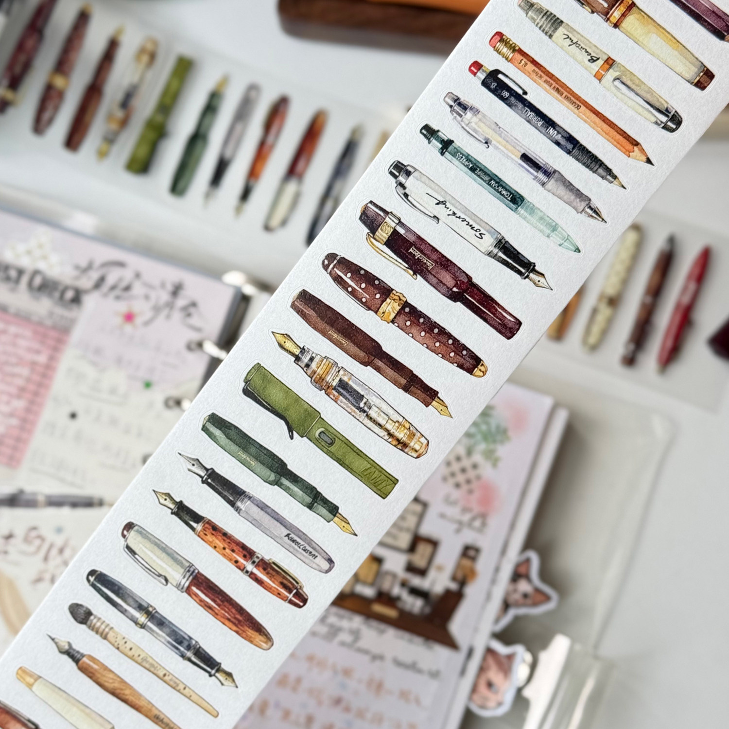 Coleção de Canetas Vintage Dre - Washi Tape Rolls avaliação e preço