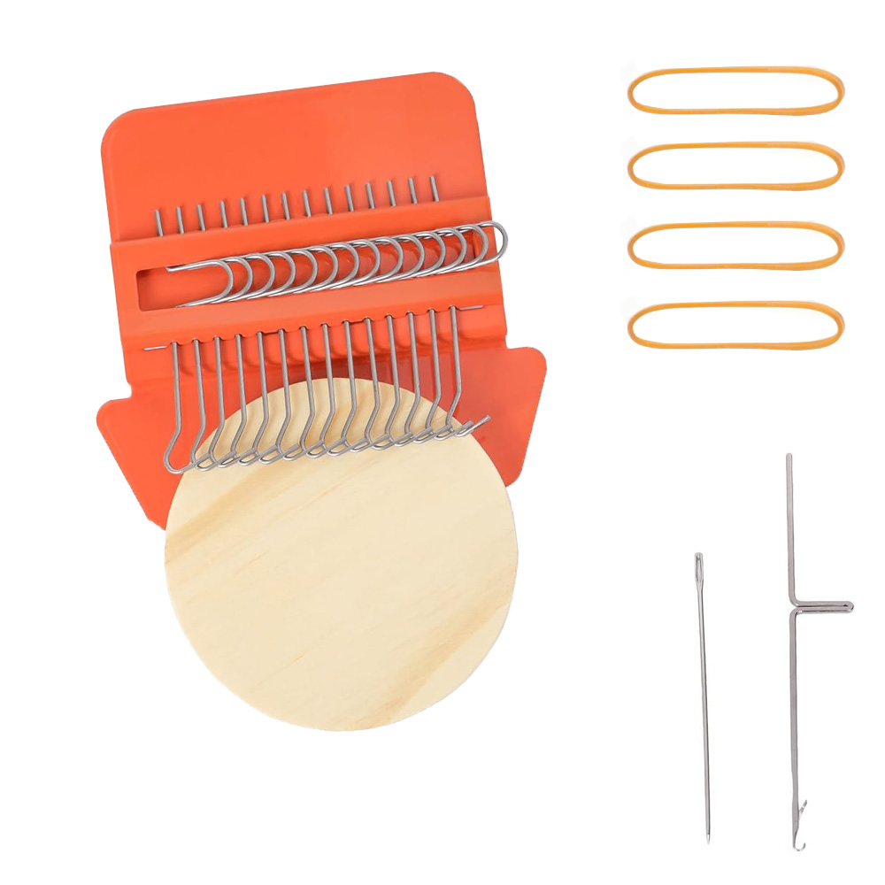 Mini tear de madeira para darn - Loom Weaving Frame avaliação e preço