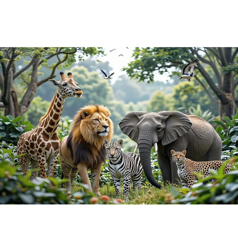 Conjunto de Pintura Diamante D - Art And Craft Jungle avaliação e preço