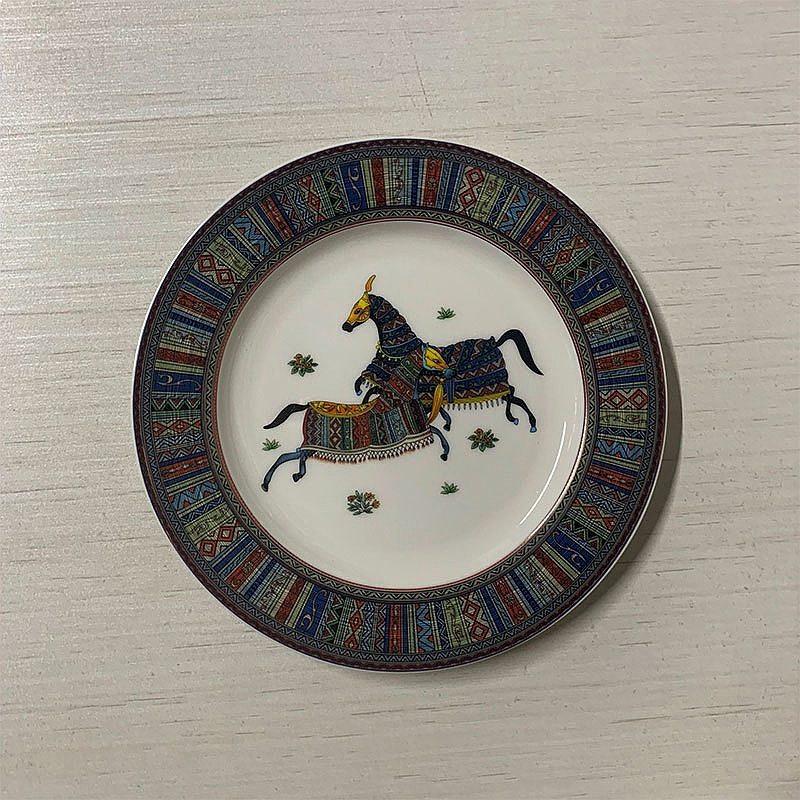 Prato de Jantar de Porcelana F - Art And Craft Jungle avaliação e preço