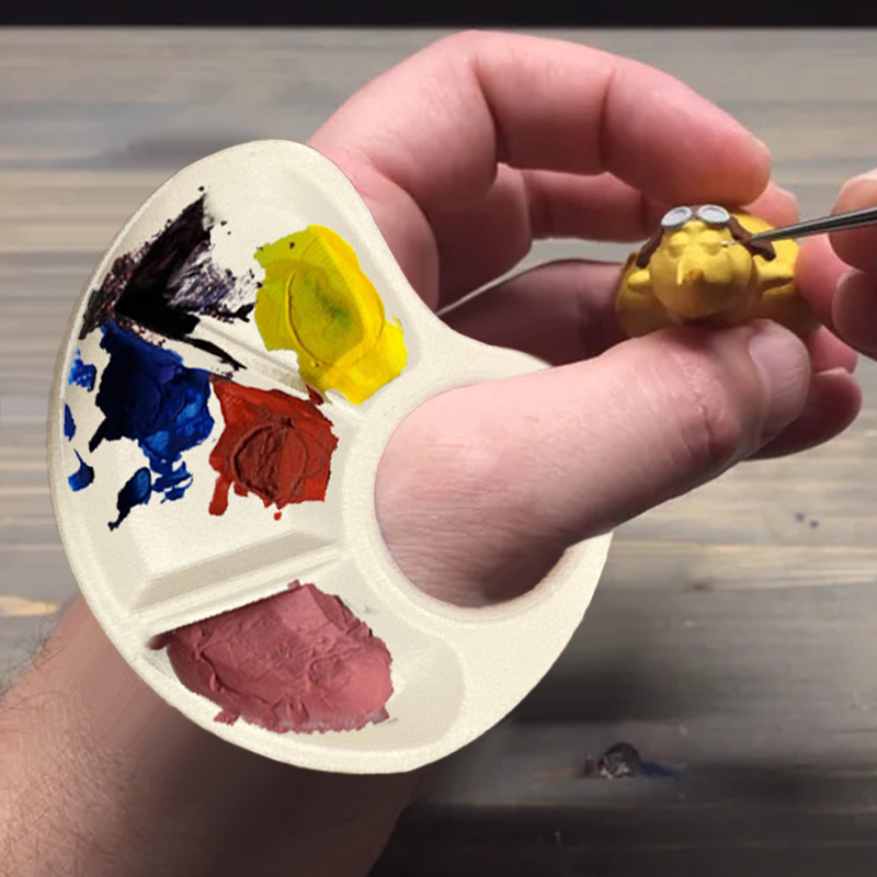 Paleta de dedo ergonômica, des - Art Craft Class avaliação e preço