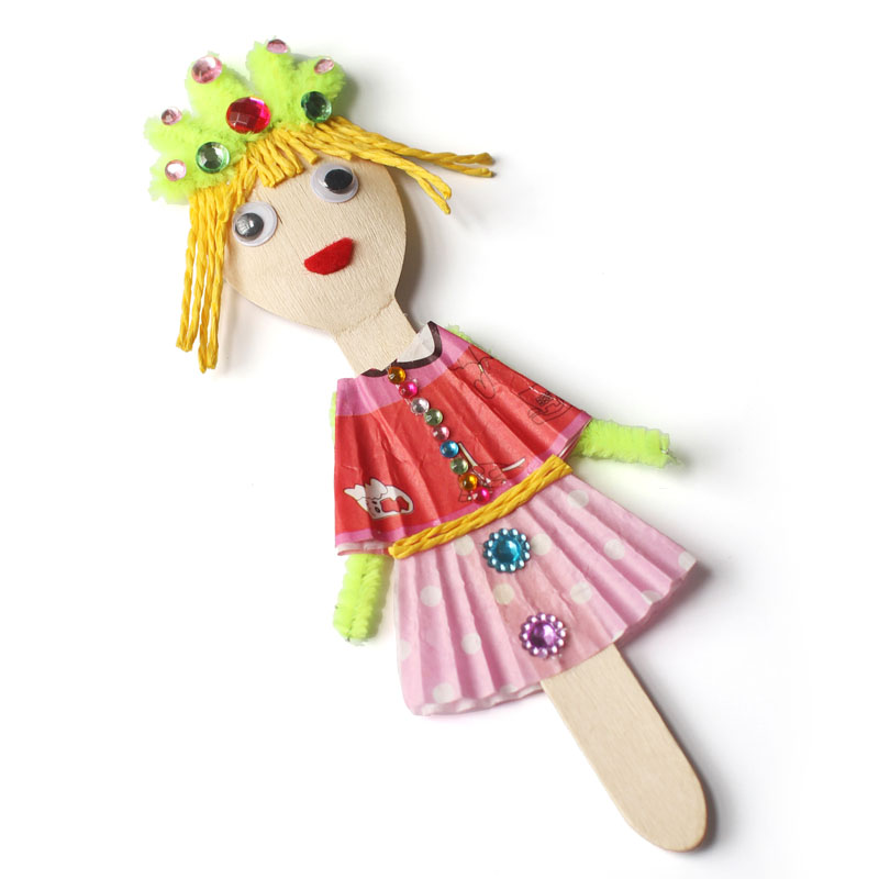 20 PÇS/LOTE. Colher de madeira - Art Craft For Kindergarten avaliação e preço