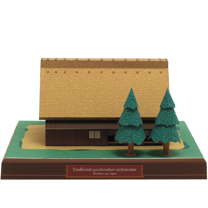Japão cottage gasshozukuri min - Art Craft Japan avaliação e preço
