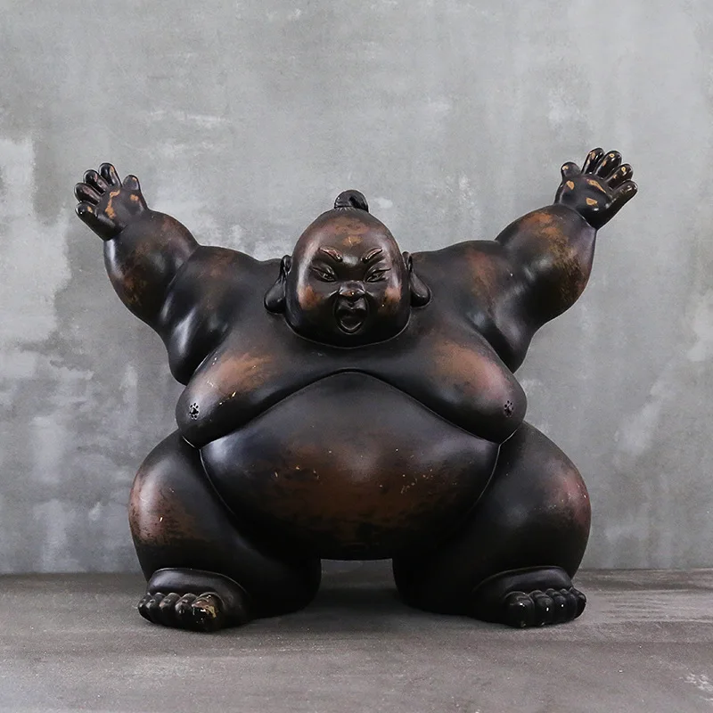 Figura de sumô japonês estatue - Art Craft Japan avaliação e preço