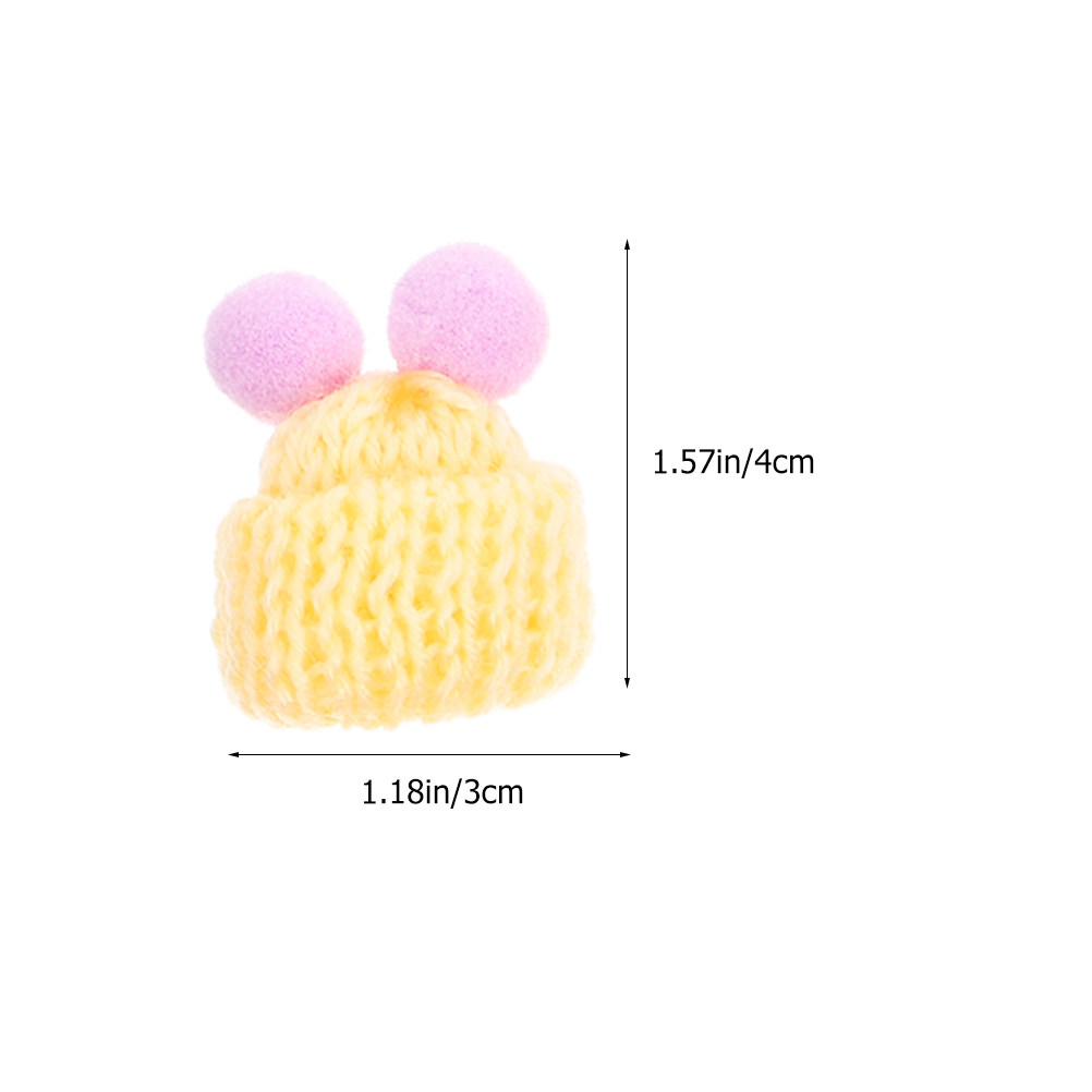 60 Peças de Mini Chapéus de Tr - Art Craft Yarn avaliação e preço