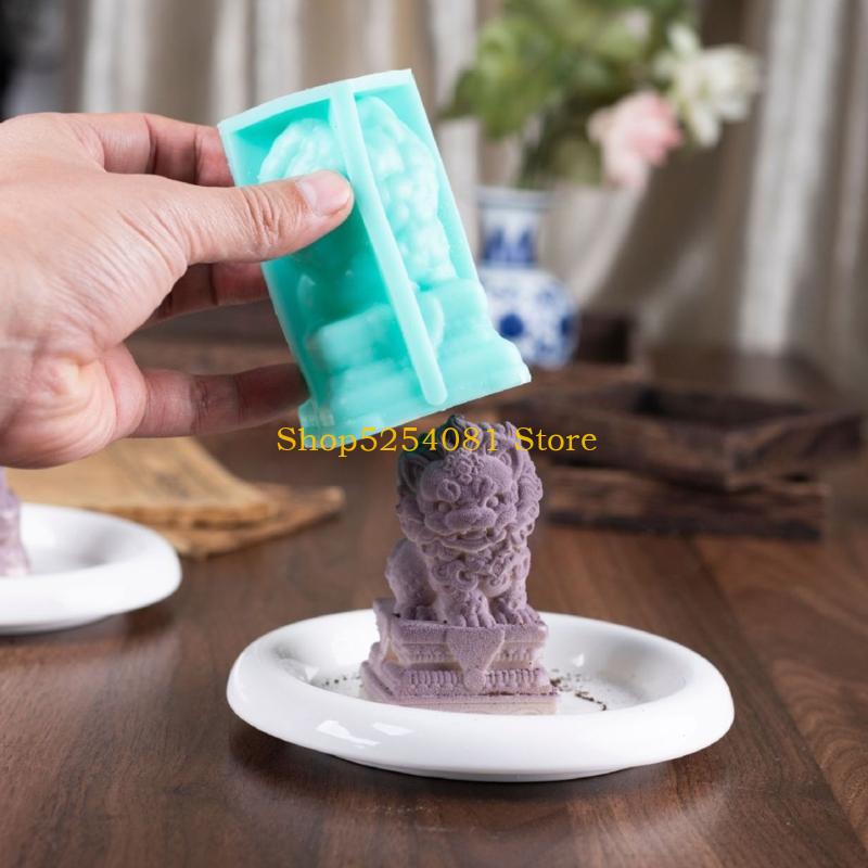 Moldes leões pedra chineses si - Art Craft Lion avaliação e preço