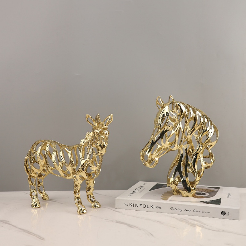 Artesanato de metal escultura  - Art Craft Lion avaliação e preço