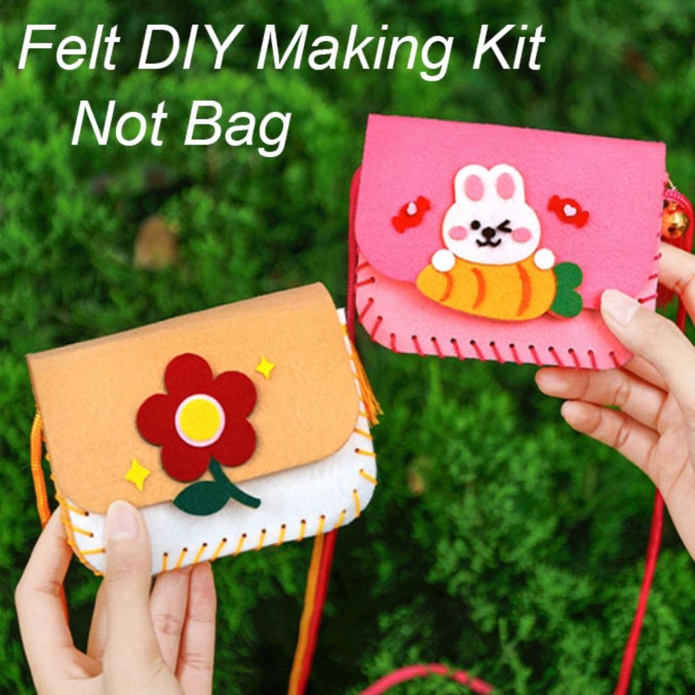 Saco de feltro bonito que faz  - Art Craft For Kindergarten avaliação e preço